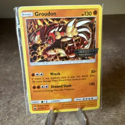 GROUDON PROMO 81/168: 2018 LEGENDARY POKEMON CARD RARE SEALED - Image 1