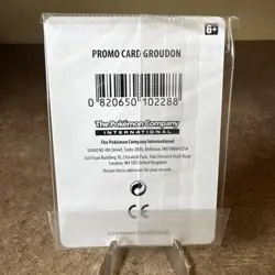 GROUDON PROMO 81/168: 2018 LEGENDARY POKEMON CARD RARE SEALED - Image 2