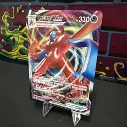 Pokemon TCG SWSH: Sword & Shield Promo Cards #SWSH267 Deoxys VMAX LP - Image 3