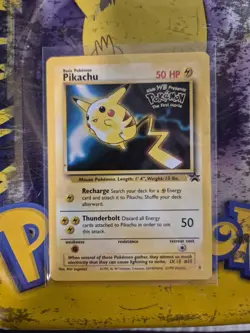 NM Pikachu (Movie Promo) WOTC Promo Pokemon Card TCG UK 04/53 - Image 1