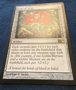 MTG M10 Coat Of Arms Regular Lightly Played Excellent Condition - Image 2