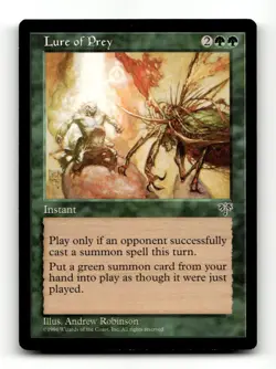 Lure of Prey Mirage # Magic the Gathering - Image 1