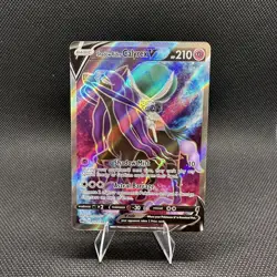 2021 Pokemon Chilling Reign Shadow Rider Calyrex V #171/198 - Image 1