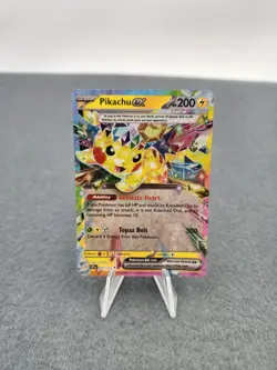 Pikachu Ex 57/191 Double Rare SV:08 Surging Sparks NM Pokemon TCG - Image 1