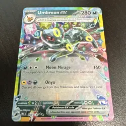 Pokemon TCG Umbreon ex 060/131 PRE Holo Rare Beast 280HP EX English - Image 1