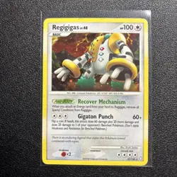 Pokemon TCG Regigigas 37/146 Legends Awakened Holo Rare w/ Holo Bleed NM - Image 1