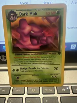 2000 POKEMON TEAM ROCKET DARK MUK 41/82 MP - Image 1