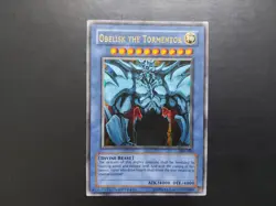 Yugioh - Obelisk the Tormentor GBI-002 Ultra Rare Promo - Image 1