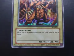 Yugioh - The Winged Dragon of Ra GBI-003 Ultra Rare Promo - Image 4