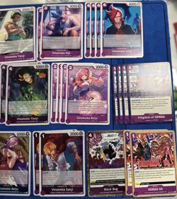 One Piece TCG OP-11 Blue Purple Reiju Deck! VINSMOKE CORE. - Image 5