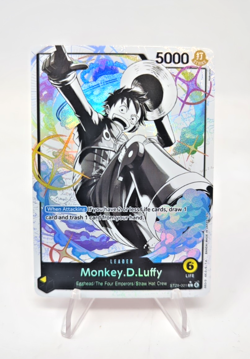 One Piece TCG Monkey.D.Luffy (001) (Parallel) ST29-001 Egghead Foil NM - Image 1