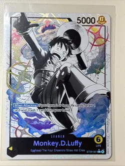 2026 One Piece CCG - Monkey.D.Luffy - ST29-001 Alt Art Leader Card English - Image 1