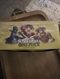 Lot Of 12 One Piece Tin Pack Set Vol. 2 TS-02 Display English - 24 Packs Op13 - Image 3