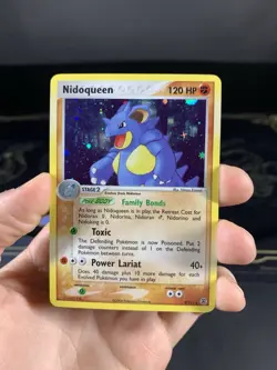 Pokemon Card Ex FireRed LeafGreen Nidoqueen 9/112 2004 Non Reverse Holo LP - Image 2