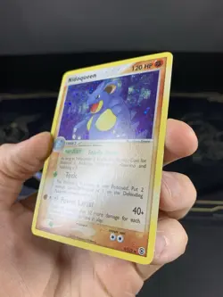 Pokemon Card Ex FireRed LeafGreen Nidoqueen 9/112 2004 Non Reverse Holo LP - Image 5