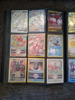 Pokemon TGC Random Card Lot Binder 58 Rares And Random Extra Cards - Image 1