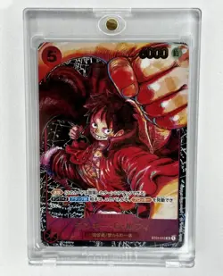 One Piece Card Game - Monkey D Luffy ST01-012 SR Illustrated by Mr. Oda Japanese - Image 3