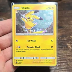 Pokemon Pikachu SM98 Promo Holo Card SM Black Star Promos English Basic - Image 1