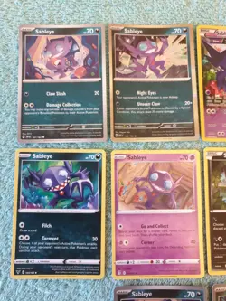 SABLEYE BUNDLE OF POKEMON CARDS - Image 2