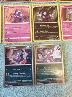 SABLEYE BUNDLE OF POKEMON CARDS - Image 4