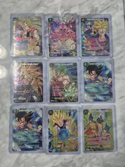 Dragon Ball Super TCG CCG X14 Card Bundle Lot SPR SR Mixed Sets NM / Mint - Image 1