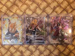 Dragon Ball Fusion World Store Winner Card Lot 3 English NM - Image 1