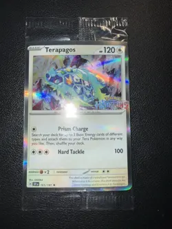 Best Buy - Surging Sparks Terapagos Fuecoco Pokemon Horizons Stamped Promo Cards - Image 1
