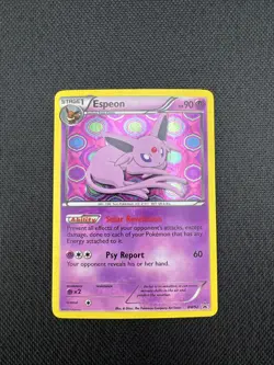 Pokemon TCG Espeon Black Star Promos BW92 Holo Card 2013 - LP - Image 1