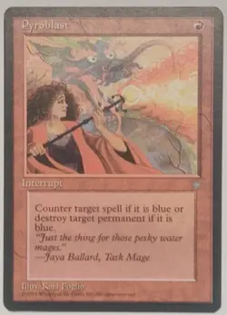 Pyroblast - Ice Age (ICE) - #213 - Magic: The Gathering - MTG - NM - Image 1