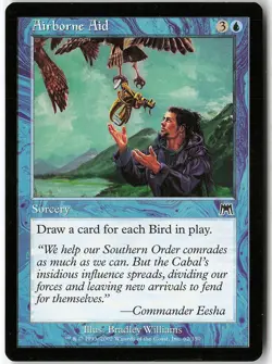 Airborne Aid 62 Common Onslaught NM/LP MTG - Image 1