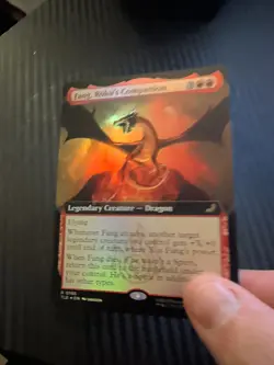 Fang, Roku's Companion Magic The Gathering Borderless Foil Avatar Set - Image 3