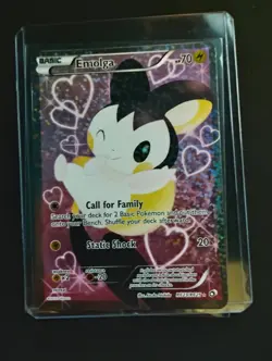 Emolga #RC23 LP Pokemon Legendary Treasures - Image 1