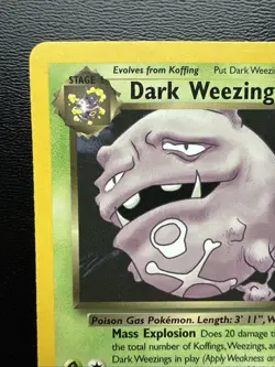 FREE SHIPPING Pokemon TCG Dark Weezing 31/82 Team Rocket Non Holo - Image 2
