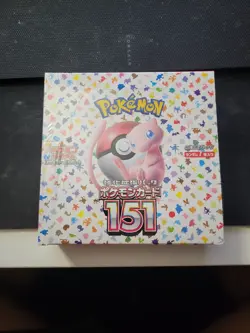 Pokemon TCG: Scarlet & Violet - 151 Booster Box -JPN- New/Shrink Wrapped - Image 1
