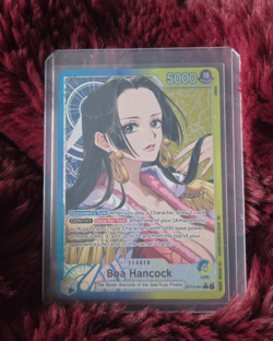 One Piece TCG Boa Hancock OP14-041 Leader Alt Art - Image 1