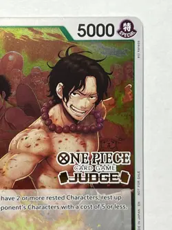 Portgas.D.Ace OP09-035 Zoro-Juurou OP-05-067 Judge Pack Vol. 6 Foil MINT - Image 5