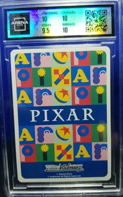 2022 Weiss Schwarz Pixar Sully & Mike PXR S94-087 C GEM MINT 10 - Image 3