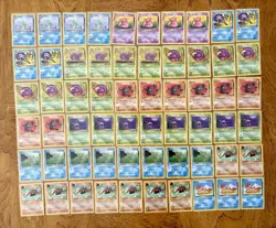 Vintage Fossil Pokemon Cards 221 Lot WOTC Unlimited (221 cards between 1-62) - Image 2