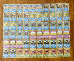 Vintage Fossil Pokemon Cards 221 Lot WOTC Unlimited (221 cards between 1-62) - Image 3