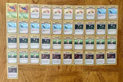 Vintage Fossil Pokemon Cards 221 Lot WOTC Unlimited (221 cards between 1-62) - Image 4