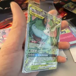 Venusaur & Snivy GX TAG TEAM 001/168 Grass 270 HP Pokemon TCG Card - Image 1