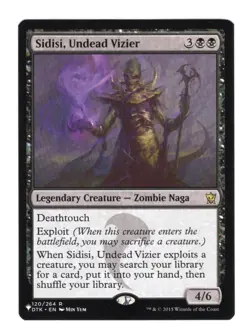 Sidisi, Undead Vizier R The List Reprints Normal 120/264 MTG NM - Image 1