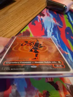 Fire Lord Zuko (Borderless) (Neon Ink Foil) Avatar: The Last Airbender Foil MTG - Image 2