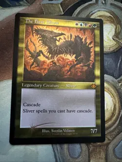The First Sliver (Retro Frame) (Foil Etched) Modern Horizons Foil - Image 1