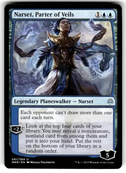 Narset, Parter of Veils War of the Spark Regular MTG - Image 1
