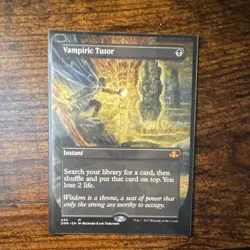 Wizards of the Coast Vampiric Tutor Dominaria Mythic Black #430 - Image 1