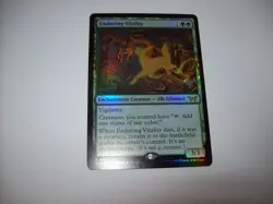 x1 Enduring Vitality Promo Pack Rare Foil MTG Duskmourn: House of Horror NM - Image 1