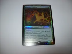 x1 Enduring Vitality Promo Pack Rare Foil MTG Duskmourn: House of Horror NM - Image 2