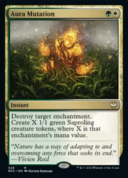 x1 Aura Mutation R MTG Commander Streets of New Capenna M/NM, English - Image 1