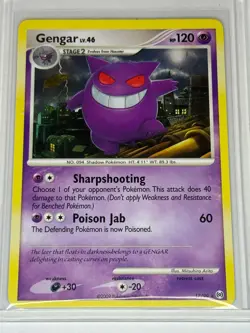 Gengar #17 Pokemon Arceus Vintage Rare MINT - Image 1